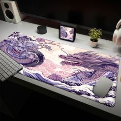 Mousepad Dragones | vista 2