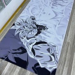 Mousepad Goku 80x40cm - control vista 1