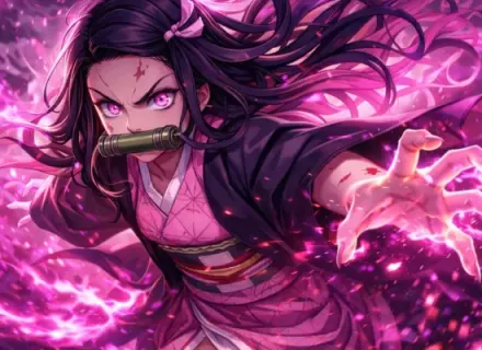 Mousepad Demon Slayer plantilla 3