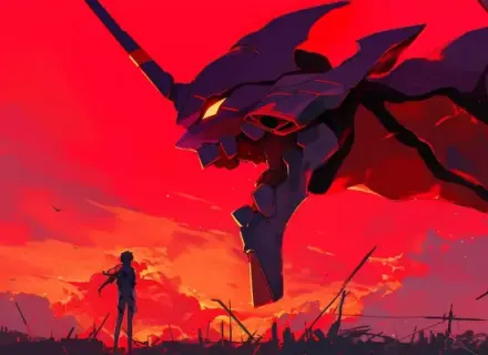 Mousepad Evangelion plantilla 3