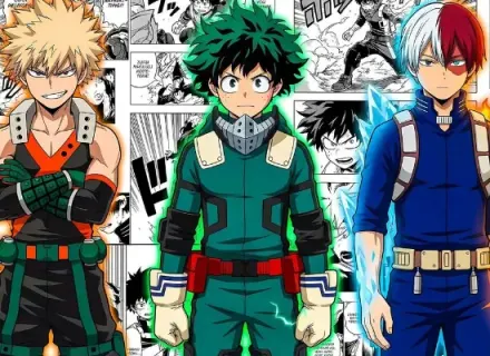 Mousepad Boku no Hero Academia plantilla 1