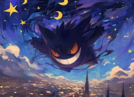 Mousepad Gengar plantilla 3