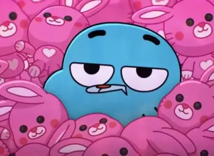 Mousepad El increíble mundo de Gumball plantilla 1