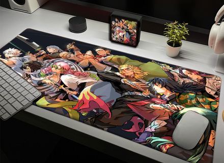 Mousepad Demon Slayer plantilla 1