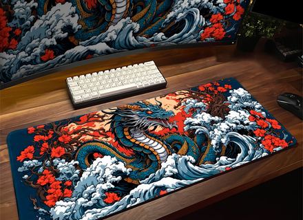 Mousepad Dragones | plantilla 3