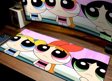 Mousepad Chicas Super Poderosas plantilla 3