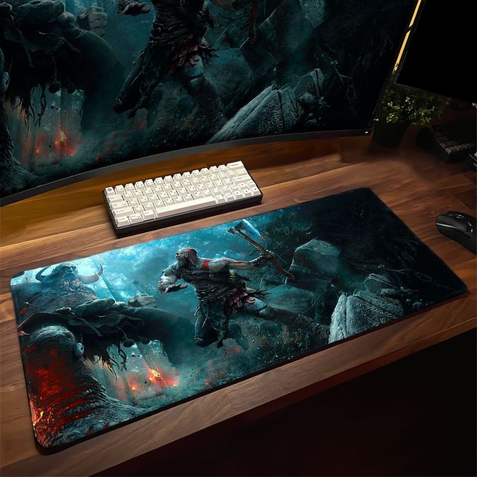 Mousepad God of war - vista 1