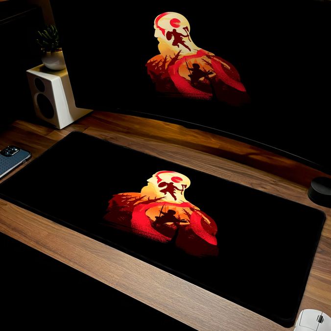 Mousepad God of war - vista 3