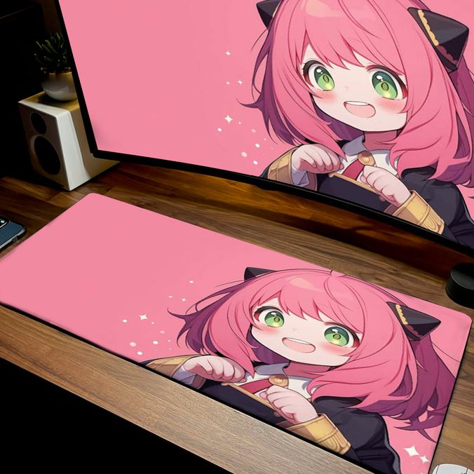 Mousepad spy family - vista 1