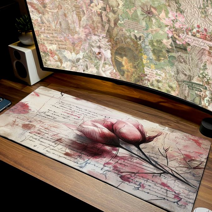 Mousepad Rosas - vista 1