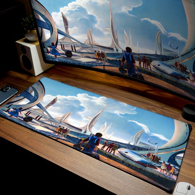Mousepad Futurismo - vista 1