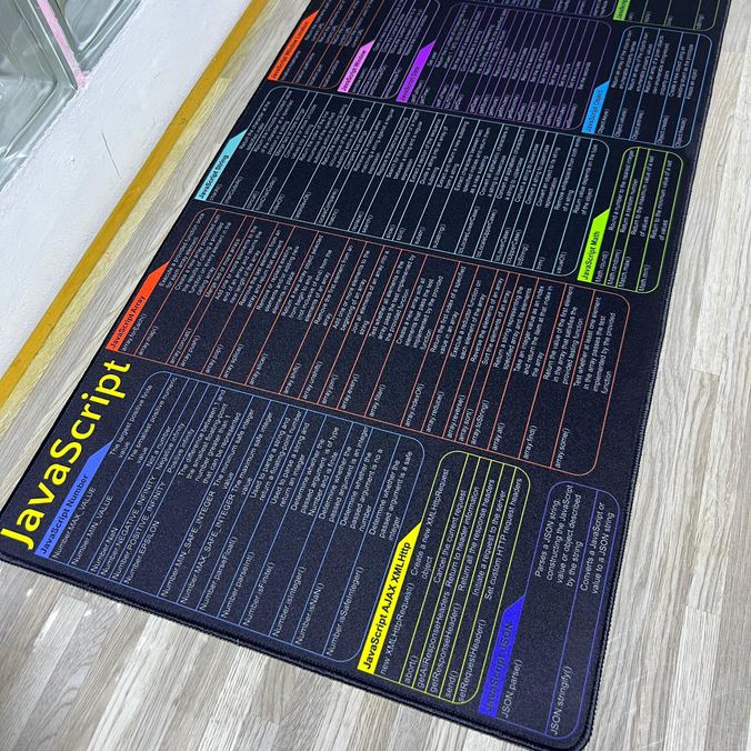 Mousepad JavaScript 80x40cm -speed