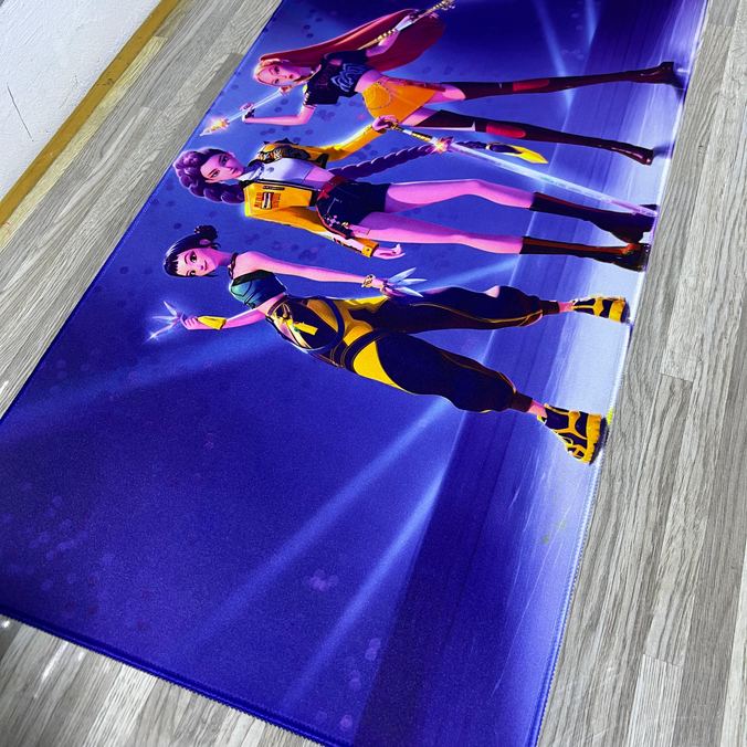 Mousepad Kpop Demon Hunters 70x35cm -speed