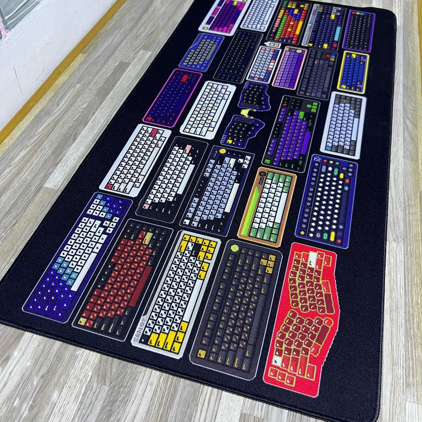 Mousepad Teclado 80x40 cm - control